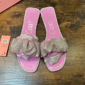 Juicy Couture Hollyn Slide Sandal Size 9 NWT and box